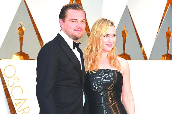Leonardo DiCaprio and Kate Winslet