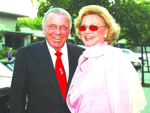 Frank Sinatra and his wife Barbara Sinatra. (AP)
