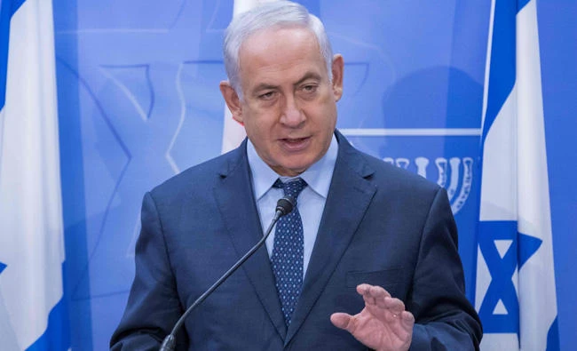 Israeli Prime Minister Benjamin Netanyahu is accusing Qatar-based Al-Jazeera television news network of inciting recent violence in Jerusalem. (AFP / Pool / Jack Guez)
