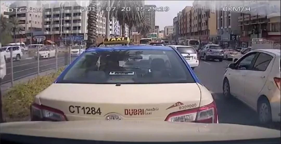Watch: Dubai taxi driver fired after road rage clip goes viral