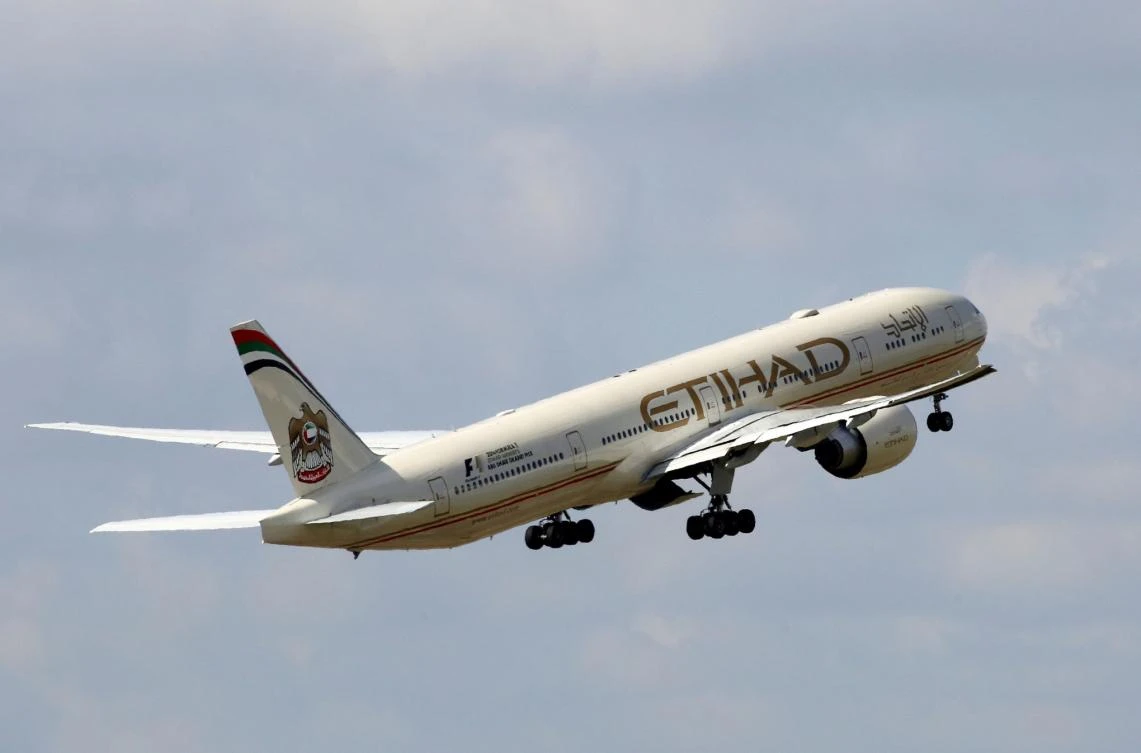 The loss was the first for one of the Middle East’s three largest airlines since it started making money in 2011. (Reuters)