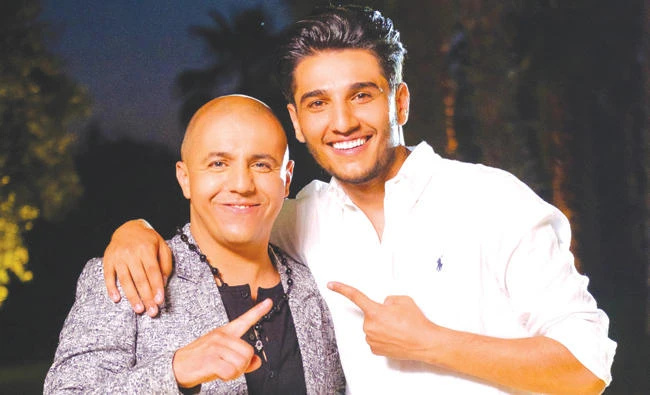 Faudel and Mohammad Assaf