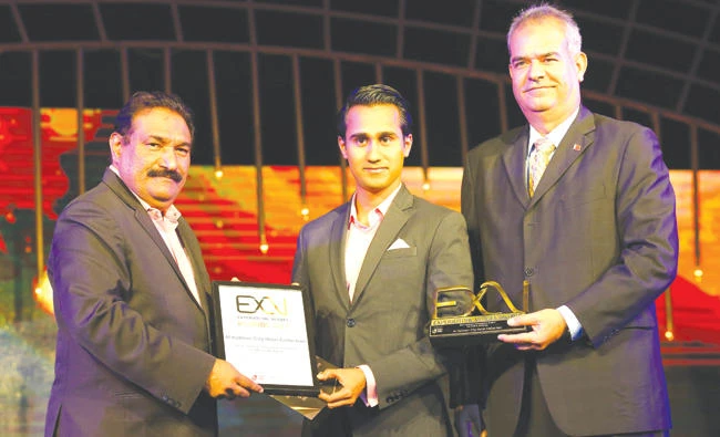 From left, Sabbas Joseph, Sanjay Nautiyal and Ali Hassan Follad.