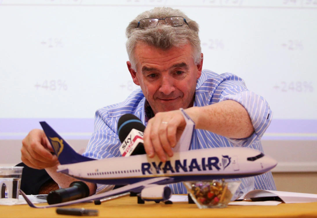 Ryanair chief executive Michael O’Leary initial signs from Brexit talks were not promising. (Reuters)