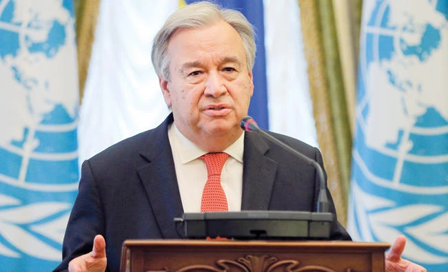 UN Secretary-General Antonio Guterres