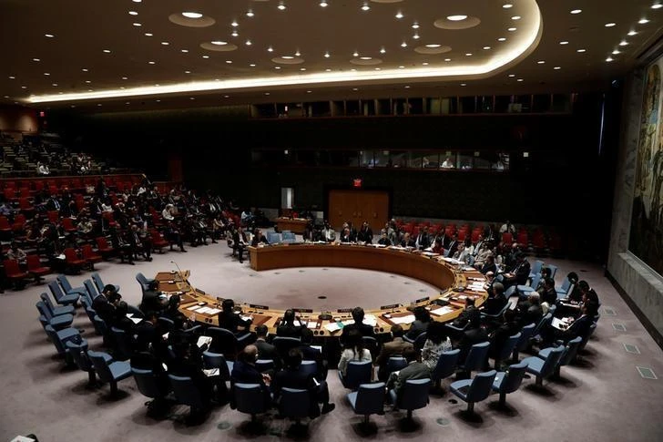FILE PHOTO: The United Nations Security Council meets to discuss the recent ballistic missile launch by North Korea at U.N. headquarters in New York, U.S., July 5, 2017. (REUTERS)