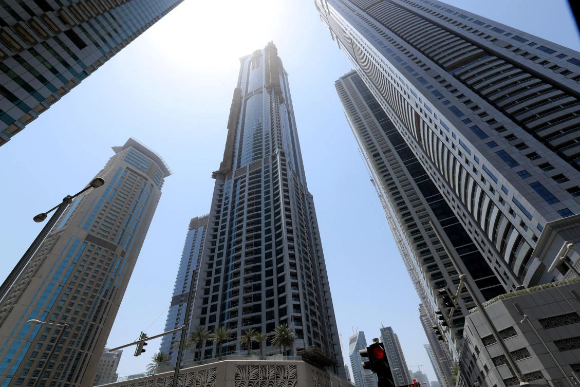 Fire strikes another tower in the Dubai Marina