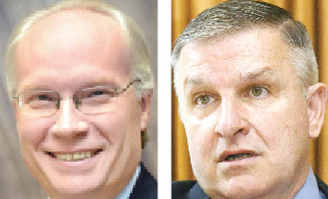 Tim Lenderking (L) and Anthony Zinni
