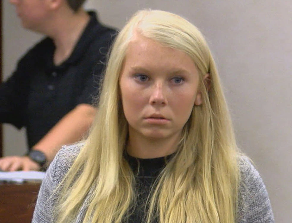 In this Friday, July 21, 2017 file photo, Brooke Skylar Richardson makes her first court appearance in Franklin Municipal Court in Franklin, Ohio. A prosecutor says Skylar whose newborn infant's remains were found buried outside her home in southwest Ohio has been indicted on charges of aggravated murder and other offenses.Warren County Prosecutor David Fornshell says a grand jury Friday, Aug. 4, 2017 also indicted Brooke Skylar Richardson on charges of involuntary manslaughter, child endangering, tampering with evidence and gross abuse of a corpse in the May death. (AP)