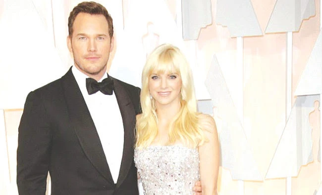 Chris Pratt and Anna Faris