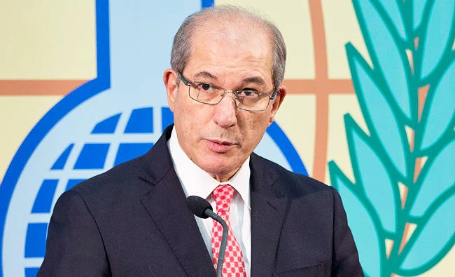 Director General Ahmet Uzumcu of the Organisation for the Prohibition of Chemical Weapons. (AP)