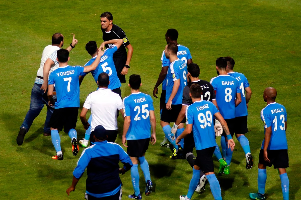 Al-Faisaly fans attack Egyptian referee after losing Arab Championship game