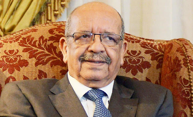Algerian Foreign Minister Abdelkader Messahel. (AFP)