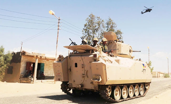 Four policemen killed in Sinai attack