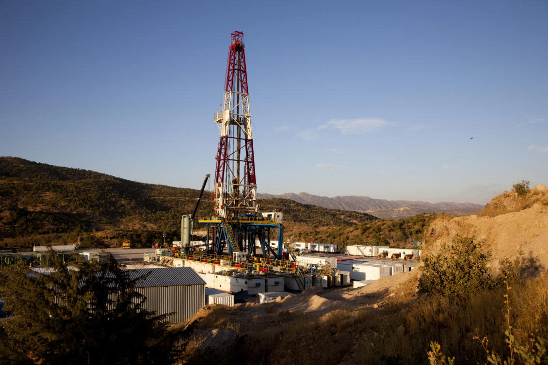 The Atrush Block in the Kurdistan region of Iraq, above, has started oil production initial output expected to be around 30,000 barrels of oil equivalent per day. (Courtesy TAQA)