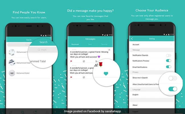 The Sarahah app that’s giving possibly too much feedback