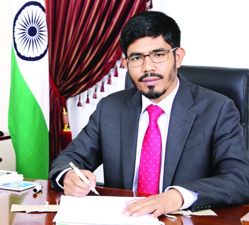 Noor Rahman Sheikh, consul general of India.