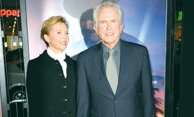 Actor/director Warren Beatty and actress wife Annette Bening at the premiere of “Rules Don’t Apply” at the TCL Chinese Theatre. (Shutterstock)