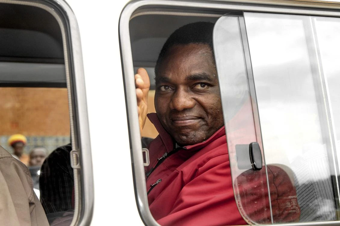 Zambia opposition chief freed, treason charge dropped: party