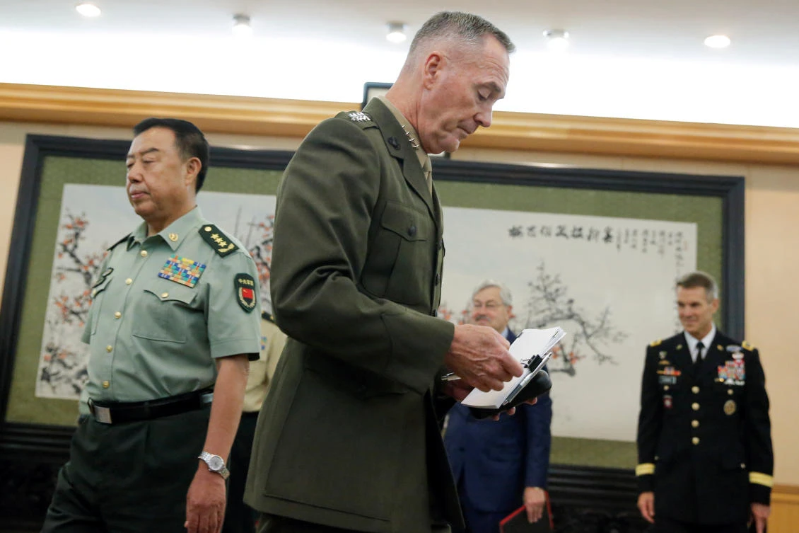 Chairman of US Joint Chiefs of Staff Joseph Dunford (REUTERS)