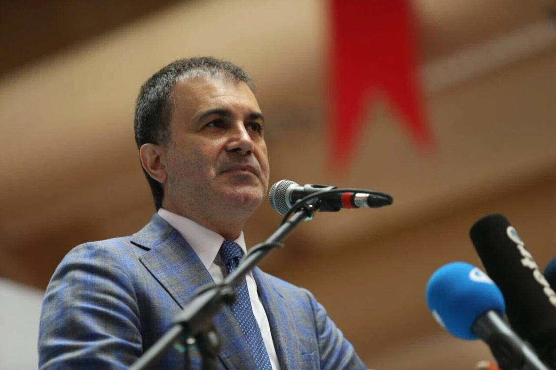Turkey's EU Minister Omer Çelik. (Photo courtesy: social media)