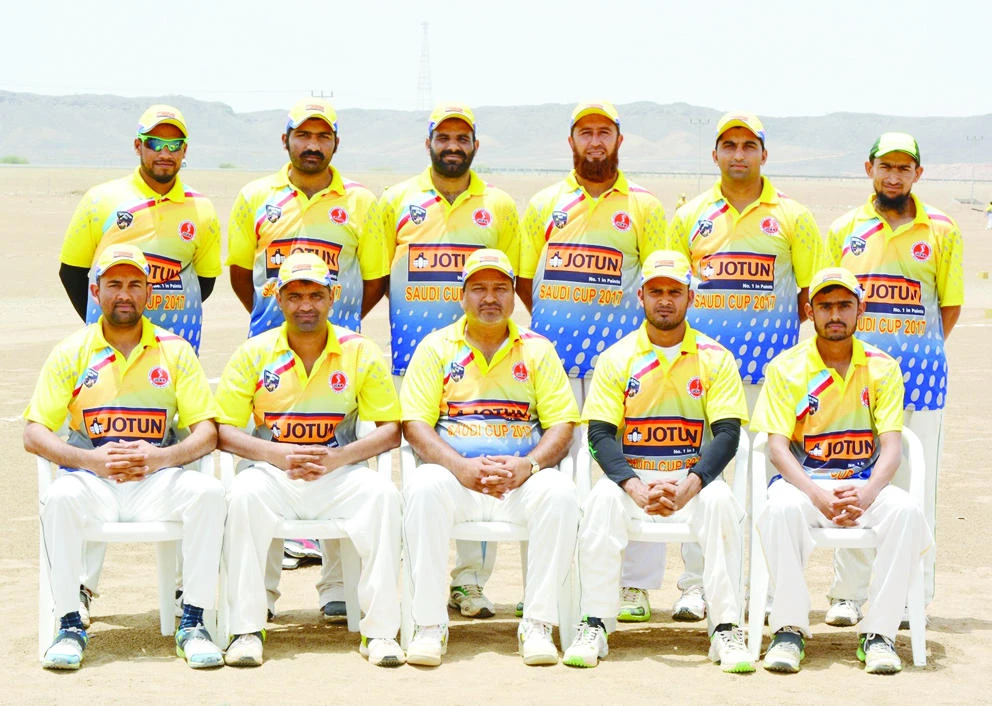 Jamoom Fighters cricket team.