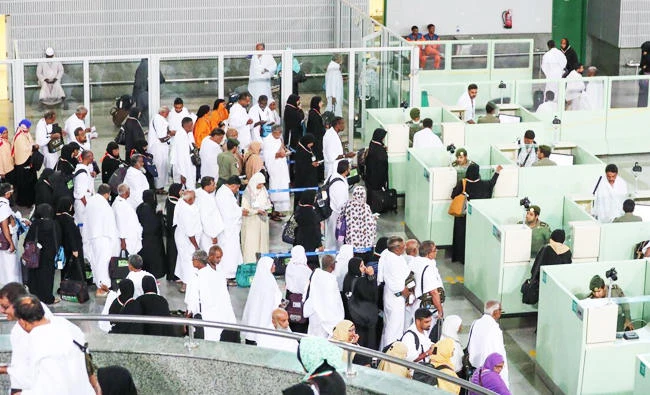 The pilgrims were allowed in without Hajj permits, and will be treated as guests of King Salman, with all expenses paid. (SPA)
