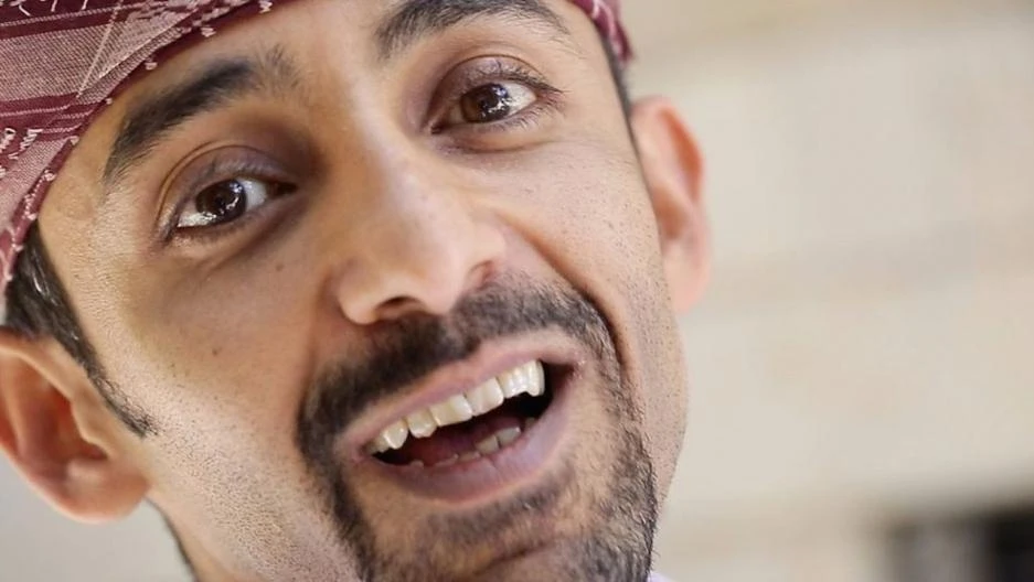Yemeni activist Hisham Al-Omeisy, 38, was detained on Aug. 14, 2017. (Video grab)