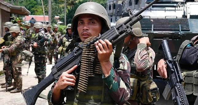 Philippines soldiers. (File photo by AP)