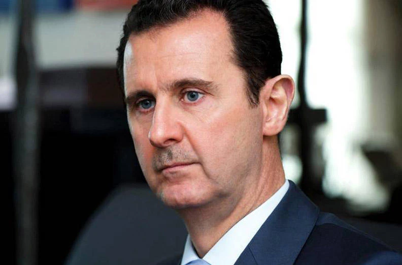 Syria’s President Bashar Assad in a handout picture taken on January 8, 2015. (Syrian Arab News Agency via Reuters)
