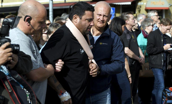 Finland marks minute of silence for stabbing victims
