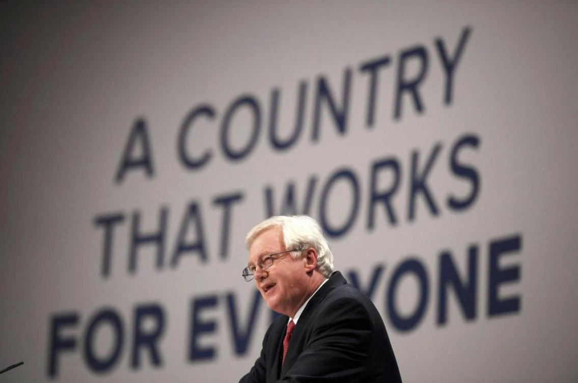 Britain’s Brexit minister David Davis will unveil more policy papers this week which form part of broader divorce talks with the European Union. (Reuters)