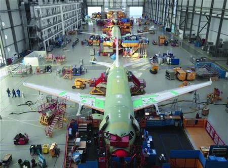 Dubai Aerospace Enterprise may eye more purchases from Airbus and Boeing after the acquisition
of Dublin-based AWAS. (Reuters)