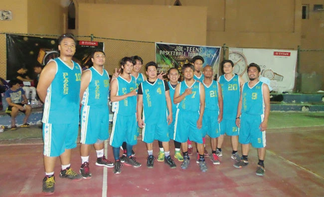 Jeddah Blazers basketball team.