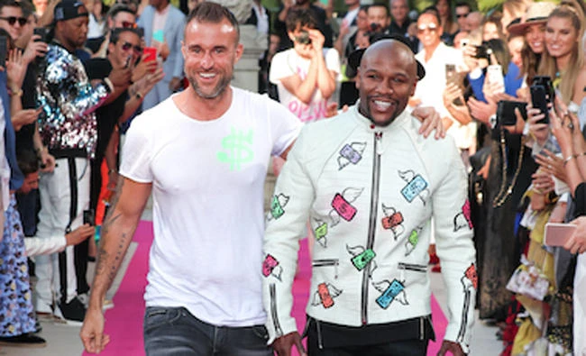 Philipp Plein and Floyd Mayweather
