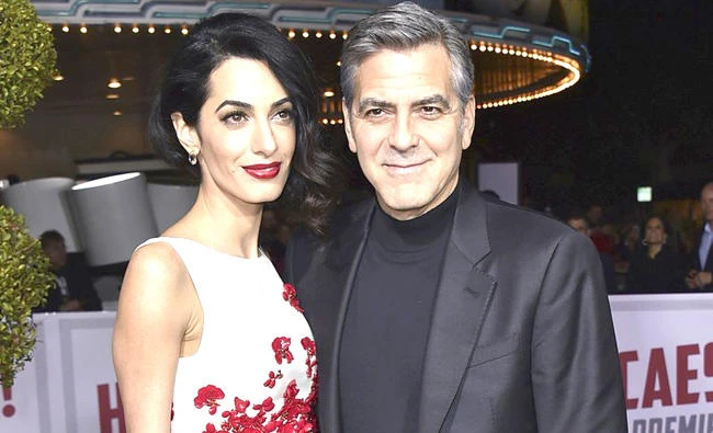 George and Amal Clooney