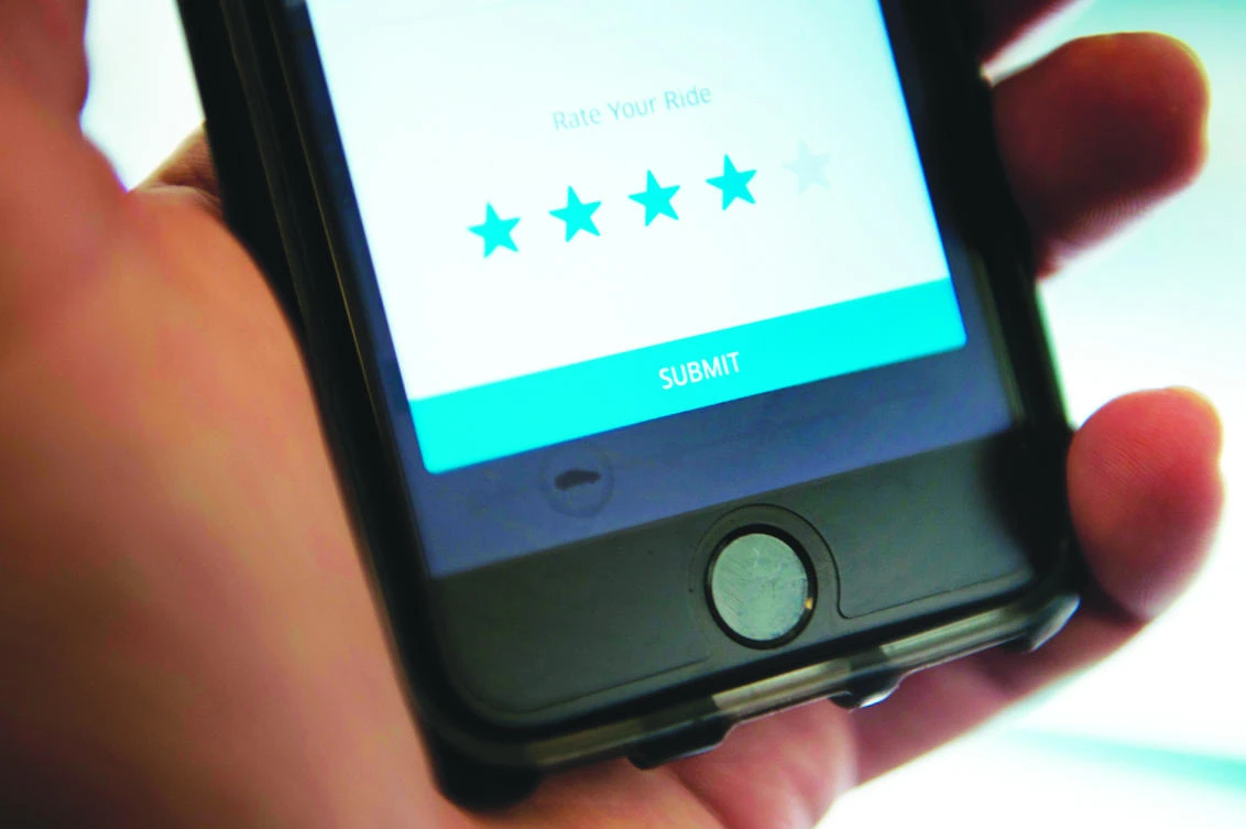 Ride hailing app Uber is targeting more business customers in Saudi Arabia, where it competes with regional rival Careem. (AFP)