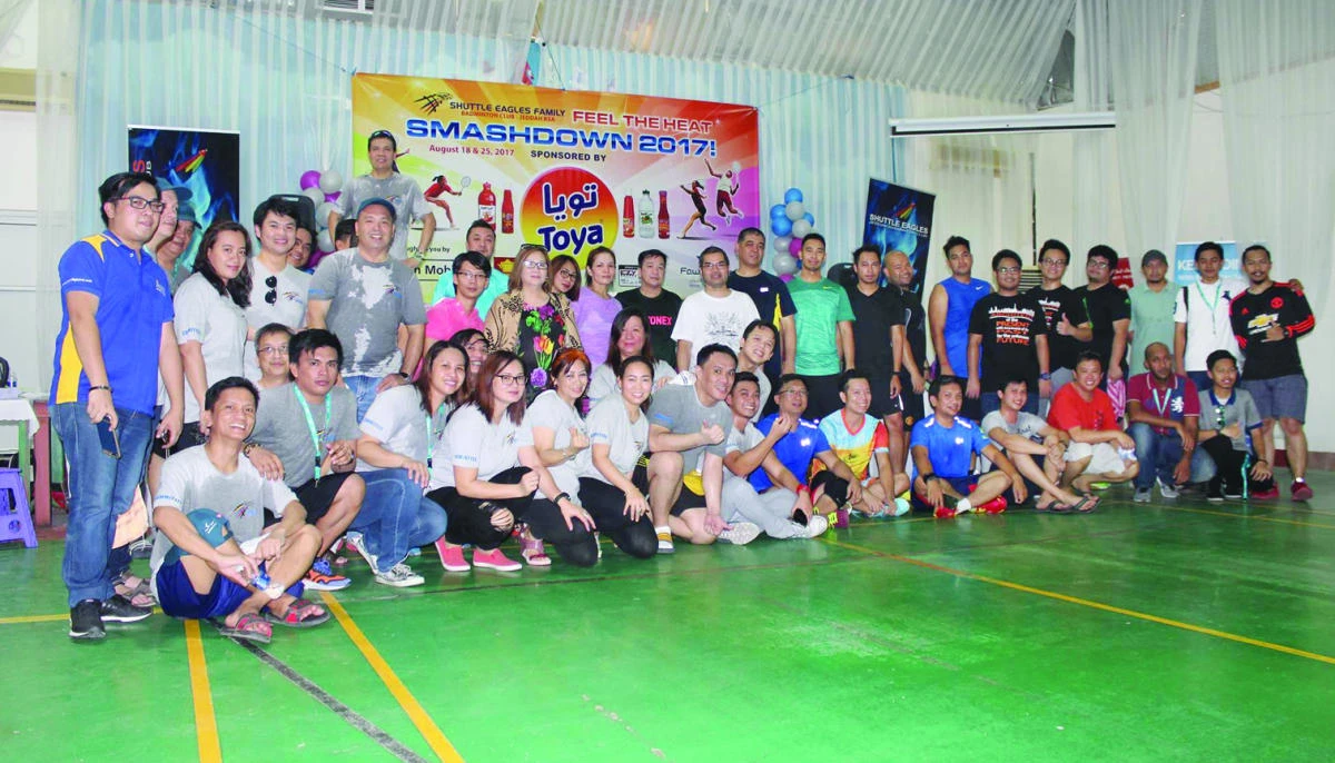 Participating team and sponsors during the opening ceremony. (AN photos)