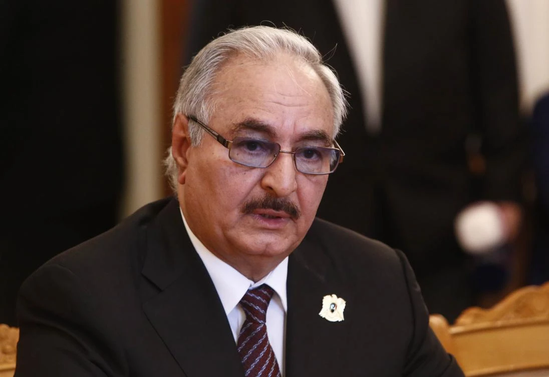 Gen. Khalifa Haftar, commander in the Libyan National Army.