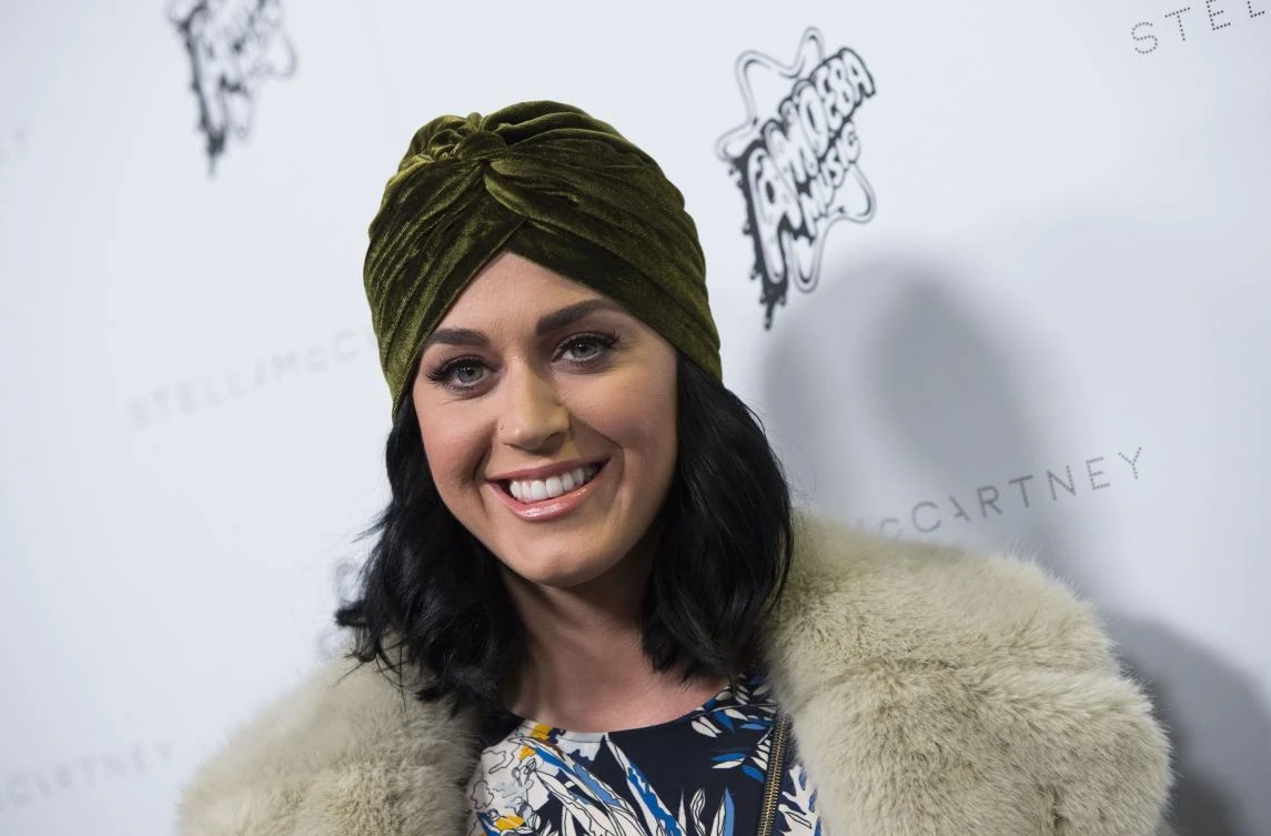 This file photo shows singer Katy Perry attending the presentation of the new Stella McCartney Autumn 2016 Collection with live surprise musical performances at Amoeba in Hollywood, California, on January 12, 2016. (AFP)