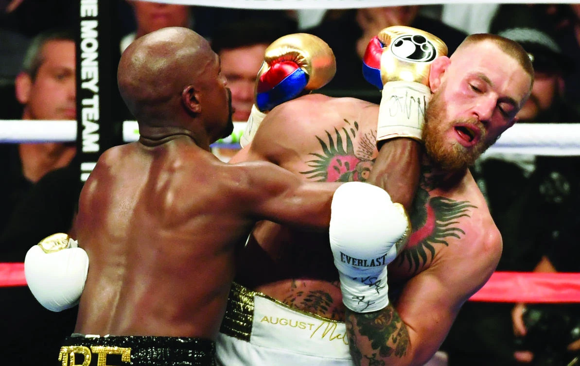 Boxing and MMA fans are looking forward to more crossover clashes following last weekend’s super fight between Floyd Mayweather and Conor McGregor. (AFP)
