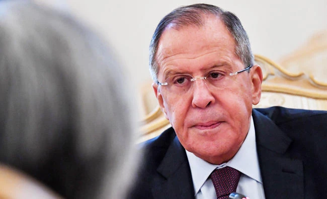 Russian Foreign Minister Sergei Lavrov. (AFP)