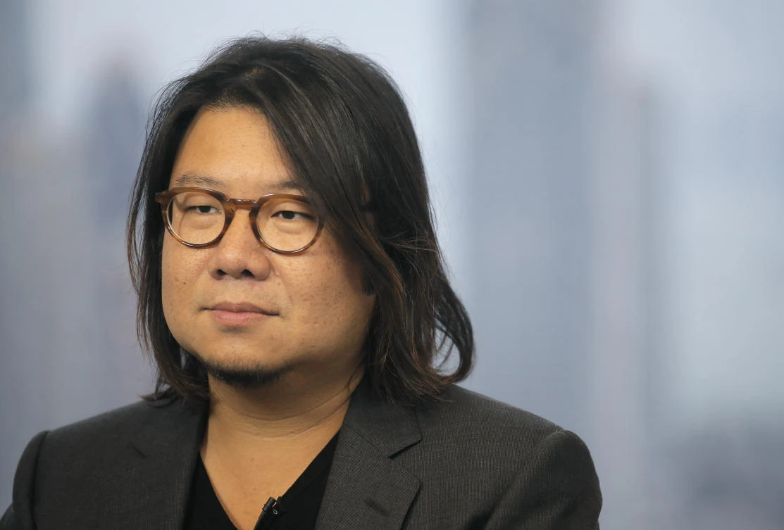 In this Friday, Aug. 25, 2017, photo, Singaporean novelist Kevin Kwan listens to a reporter's questions during an interview in Hong Kong. Kwan was in Hong Kong promoting the third and last book in his 'Crazy Rich' trilogy – 'Rich People Problems.' His first book "Crazy Rich Asians" released in 2013, rose quickly in the charts and became a best seller. (AP)
