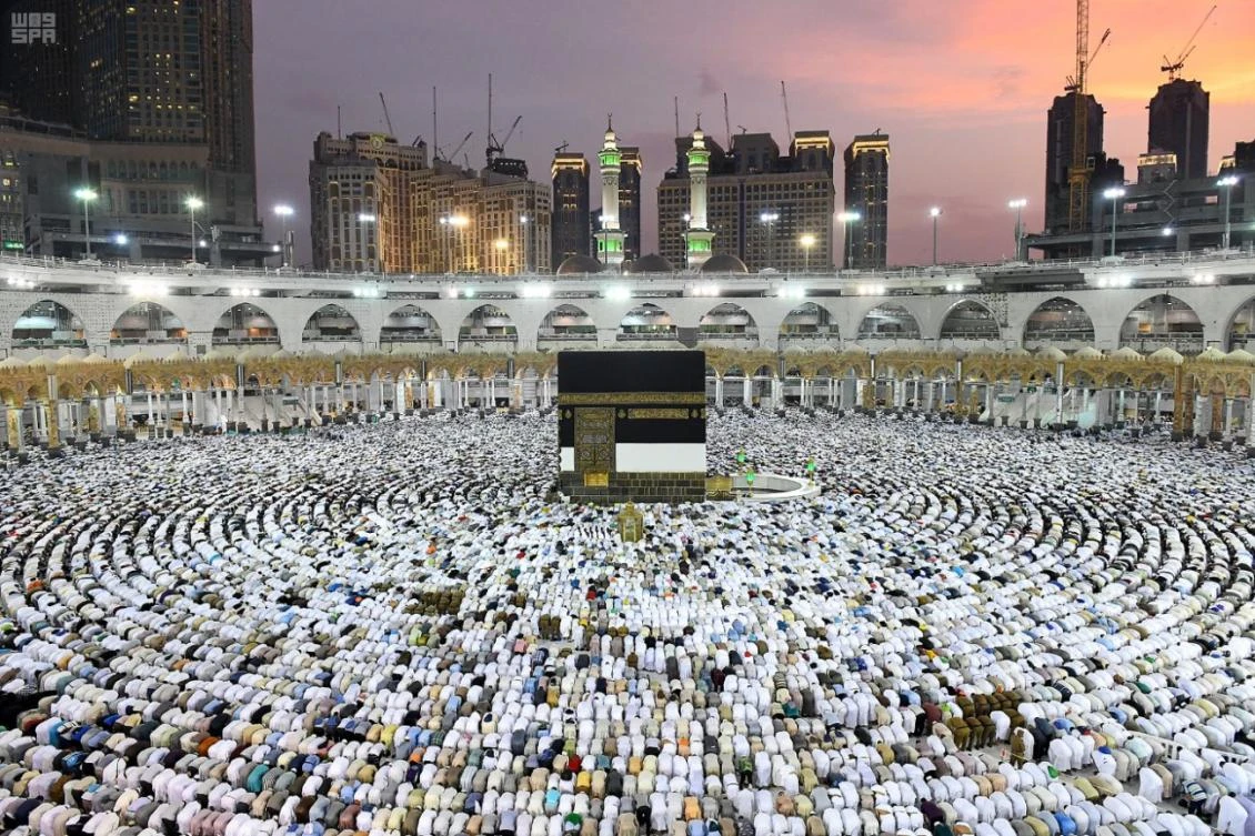 The Grand Mosque in Makkah has the capacity to accommodate around 1.8 million pilgrims following its third expansion. (SPA)