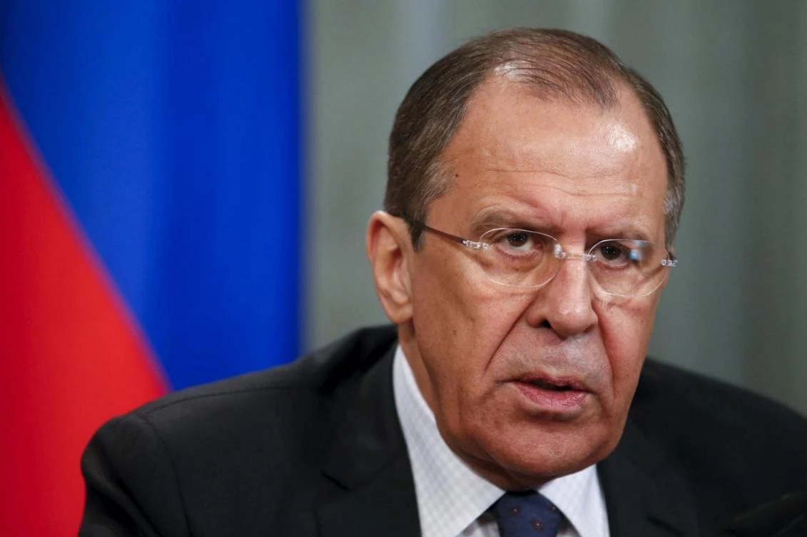 Russian Foreign Minister Sergei Lavrov. (Reuters)