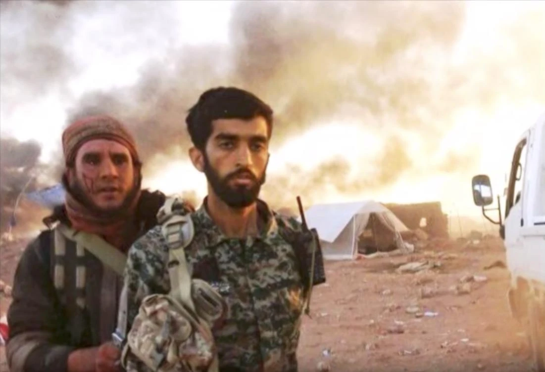 Iranian soldier Mohsen Hojaji. (Photo courtesy: video grab)