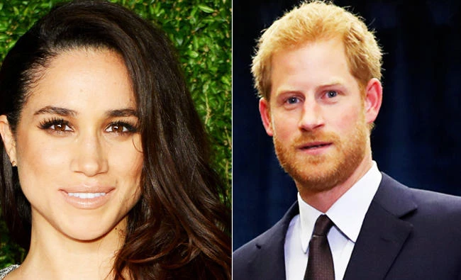 Meghan Markle (L) and Britain's Prince Harry. (Agencies)