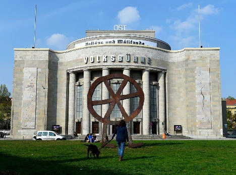 Berlin's Volksbuehne theatre. (AFP)