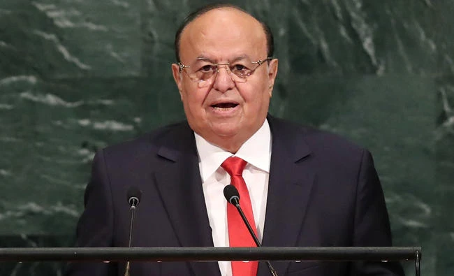 Yemen President Abed Rabbo Mansour Hadi