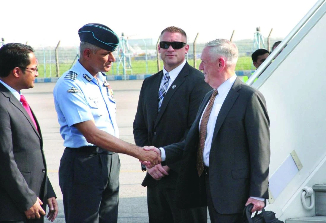 Mattis visits India to bolster defense, strategic ties